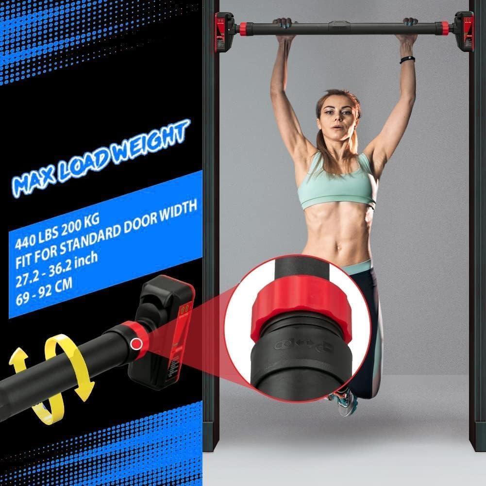 Pull Up Bar for Doorway, Frame - Home Gym Routine recension och pris