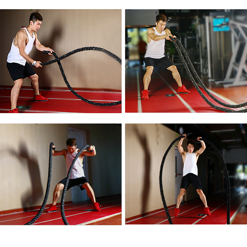9M/12M/15M Fitness Battle Rope - Battle Rope Heavy recension och pris