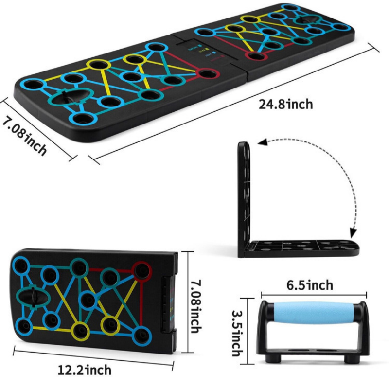 Prone Board Set, Foldable Pron - Home Gym Routine recension och pris