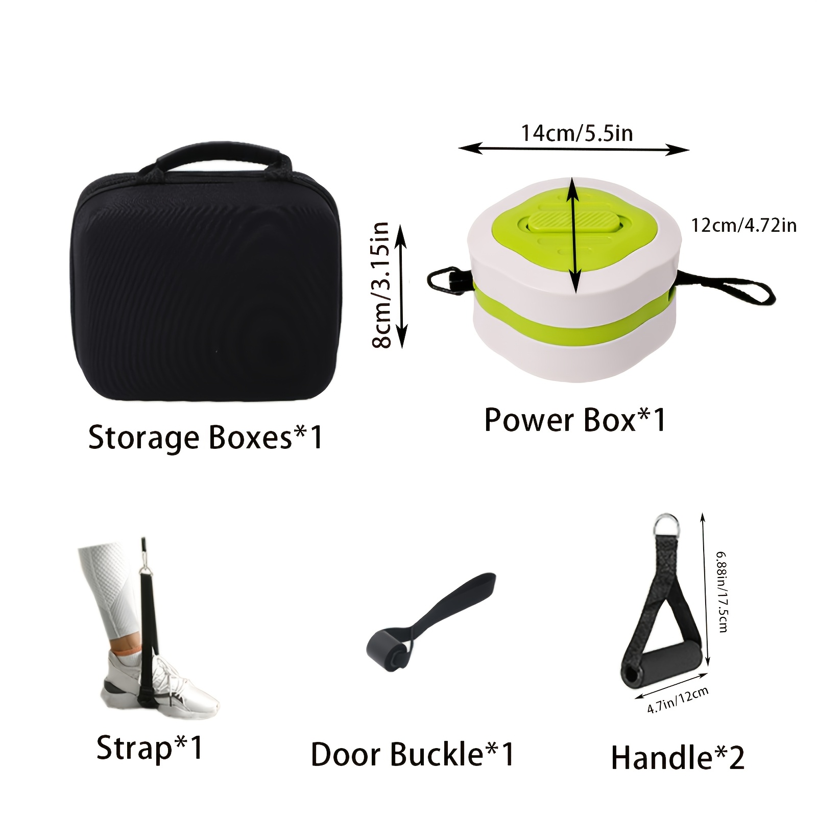Portable Retractable Cable Tra - Home Gym Routine recension och pris
