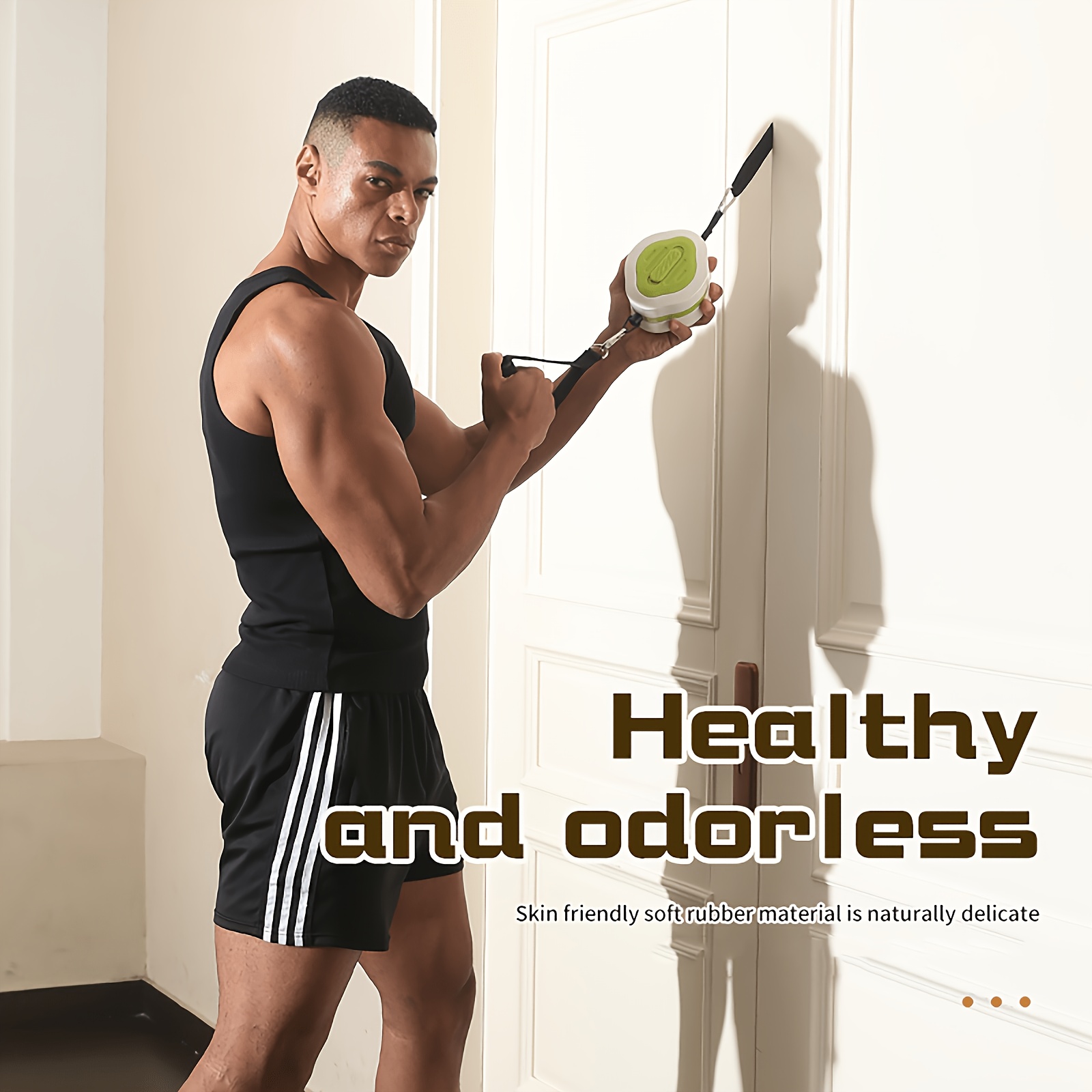 Portable Retractable Cable Tra - Home Gym Routine recension och pris