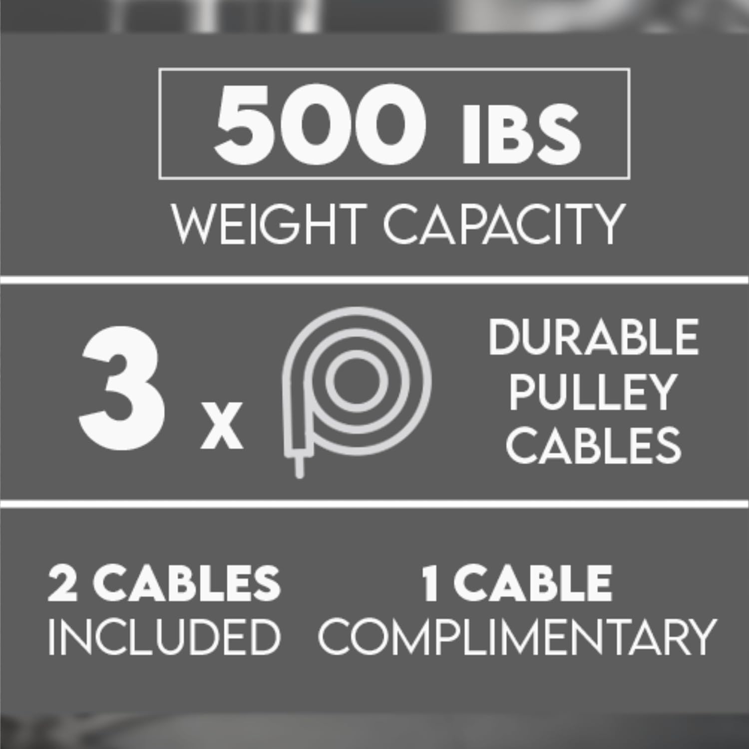 Fitness Gym, Robust Metal, Sil - Lat Pulldown Cable recension och pris