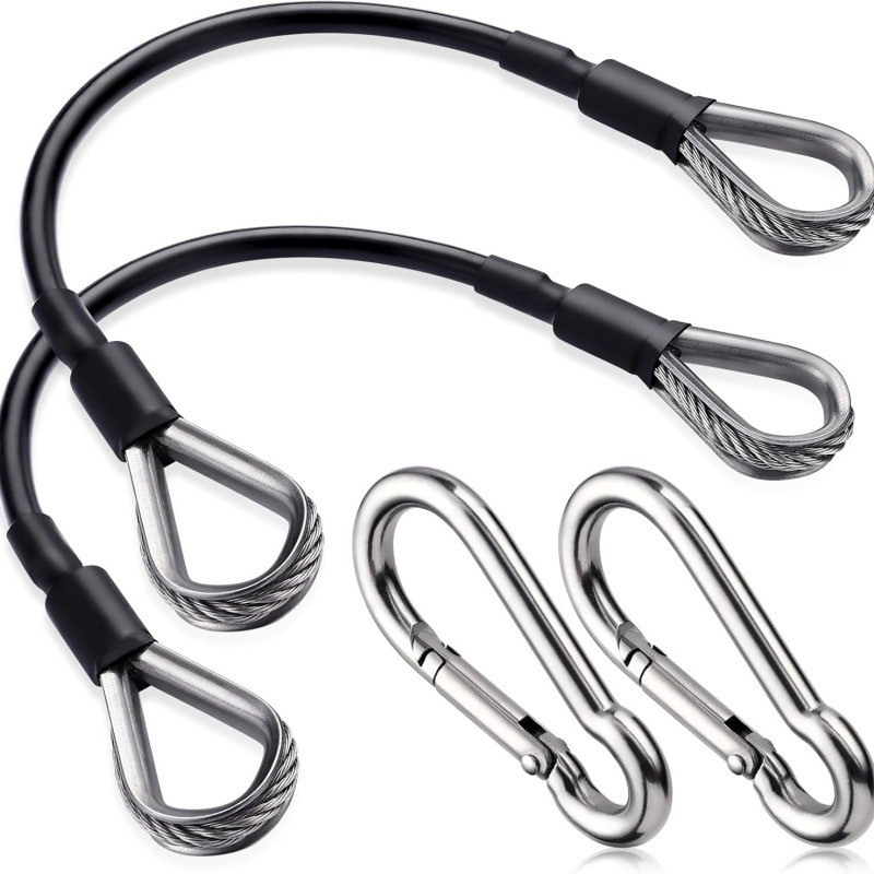 1/2Pcs 25cm Gym Cable Extensio - Lat Pulldown Cable recension och pris